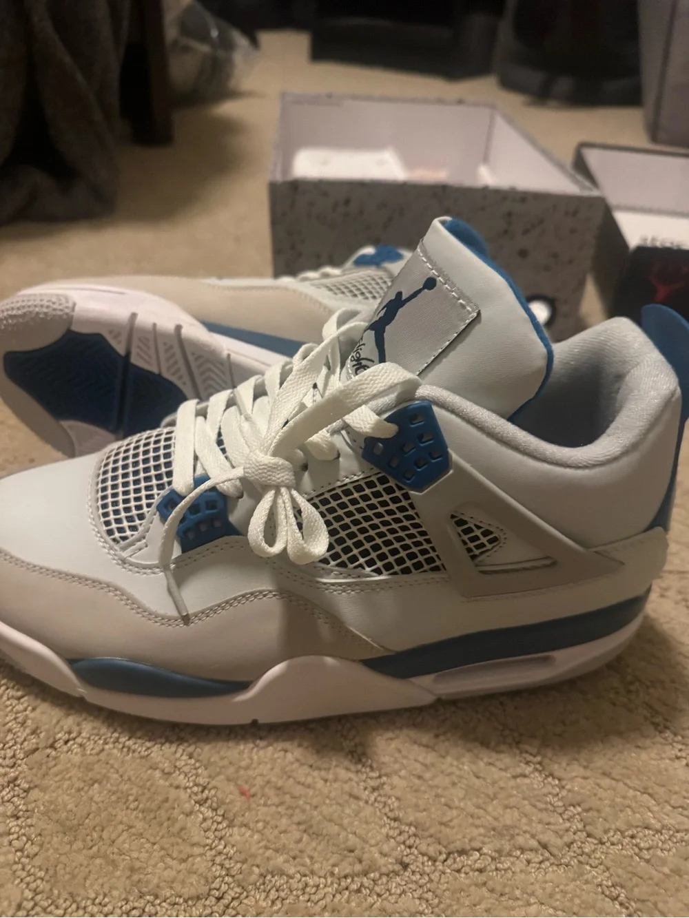 Jordan 4 military blue